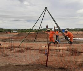 Local: Riachão – PB  Obra: Subestação de Energia